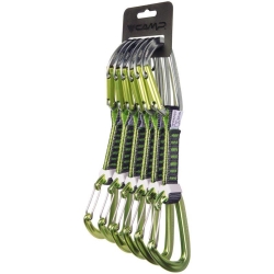 Zestaw ekspresów Camp ORBIT MIXED 12 cm 6 pack - green